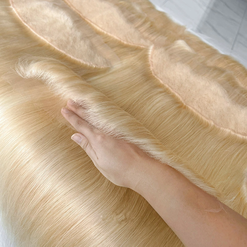 18inch 13x4 HD Lace Frontals #613 Blonde Color Hair